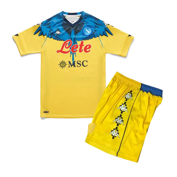 Camiseta Napoli Especial Niño 2021-2022 Amarillo